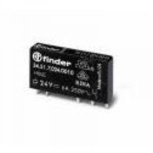 Finder S&eacute;rie 34 &ndash; Mini Rele Circuit imprim&eacute; 5 mm Contact agsn02 12 VDC