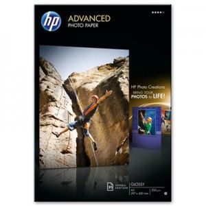 Image de HP 20 feuilles de papier photo Advanced 250g/m² (A3)