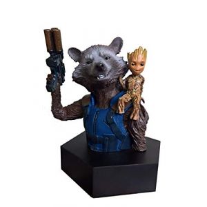 Semic Distribution Buste Marvel - Les Gardiens de la Galaxie - Rocket Racoon & Groot 20 cm - Monogram