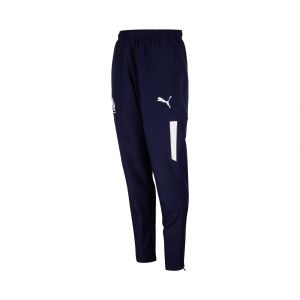 Puma Pantalon Pré-Match OM Woven Bleu