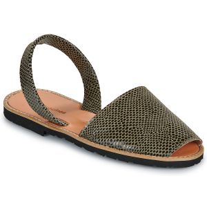 Sandales Minorquines AVARCA LEZARD Kaki - Taille 36,37,38,39,40,41