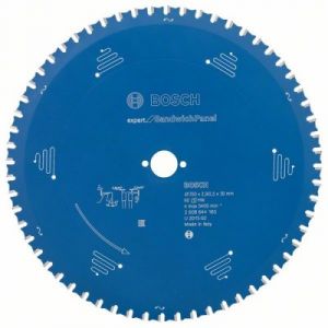 Bosch Lame de scie circulaire Ø 350 x 30mm - 60 dents - HLTCG pour scie plongeante et scie circulaire portative 2608644165