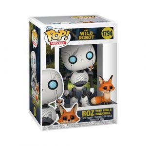 Funko Pop! & Buddy: Wild Robot - Roz with Brightbill & Fink - Figurine en Vinyle à Collectionner - Idée de Cadeau - Produits Officiels - Movies Fans