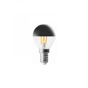Aric Ampoule déco LED P45 - E14 - 4W - 2500°K - 280lm - Dimmable - Argentée