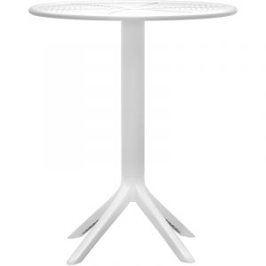 CLP Table Lacota &oslash; 60 cm Blanc
