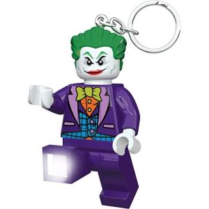 Lego Porte-clés lampe de poche LED - Le Joker - Non rechargeable - Pile - Multicolore