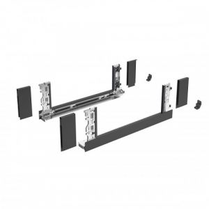 Hettich Kit tiroir casserolier AvanTech YOU Inlay - hauteur 187 mm - anthracite - longueur 550 mm