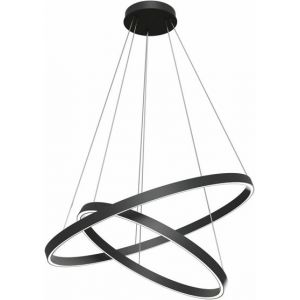 Image de Boutica-design Suspensions Rim Noir LED 88W