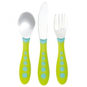 Tigex Set de 3 couverts inox Colors