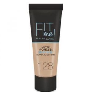 Maybelline Fit Me Matte & Poreless 128 Beige Doré - Fond de teint