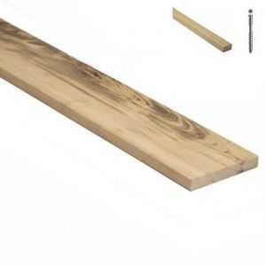 Kit terrasse de 30m² en bois exotique MUIRACATIARA TIGERWOOD Longueur 950mm avec Lambourde et vis