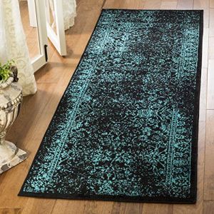 Tapis Black / Teal 76 X 183 cm