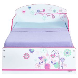 Image de Worlds Apart Lit enfant Fleurs et Oiseaux 70 x 140 cm