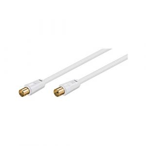 Goobay 67285 C&acirc;ble de Connexion Antennes (80 dB), Double Blindage, 5 m Longueur (67285)