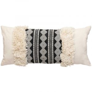 Atmosphera Coussin jacquard Inuit dreams vert kaki 45x45cm Créateur D'intérieur