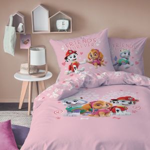 Housse De Couette Enfant 140x200 Cm + 1 Taie D'oreiller 63x63 Cm