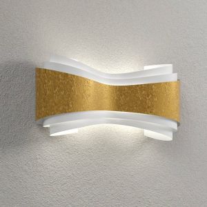 Selene Illuminazione 1034#006 Applique, Métal, 120 W, Feuille d'or