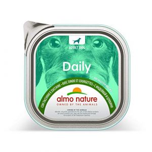 Almo Nature Daily 9 x 300 g - dinde, courgettes
