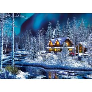 Master pieces Holiday - Aurores Boréales - Puzzle Scintillant