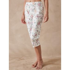 Pantacourt en maille coton - Couleur 38/40, 42/44, 46/48, 50/52, 54/56, 58/60, 62/64 - Taille Beige