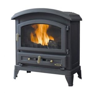 Godin POELE BOIS 5* CANADIEN 9KW PEINT ANTHRACITE BUCHE50