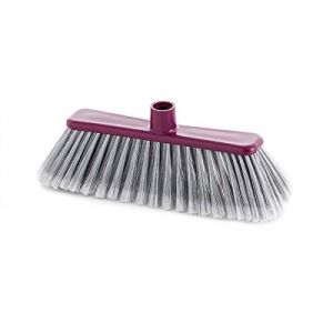 Maya | Balai Antichoc | Collection Atomic | Propriété Antichoc grâce à la Cheville en Caoutchouc | pour Tout Type de Surfaces | Dimensions : 32 x 7 x 13 cm | Couleur Bordeaux