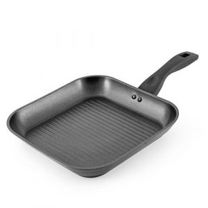 Image de Kitchencook GRILL EN ALUMINIUM FORGÉ ANTI ADHÉSIF TFI MODÈLE NOA