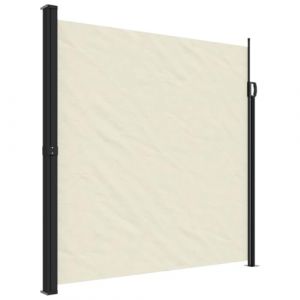 VidaXL Auvent Latéral Rétractable Crème 200x300 Cm