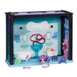 Image de Hasbro Coffret Salle de bain + 1 Petshop