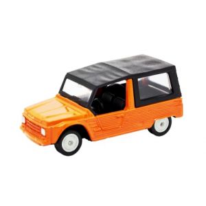 Image de Véhicule miniature - Voiture miniature 3 inches (environ 8 cms) CITROEN MEHARI 1968 orange - Welly 52397W