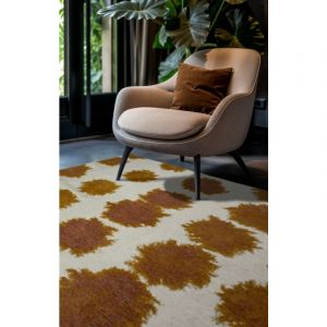 Tapis Beneffito Paintball Marron 140x200cm