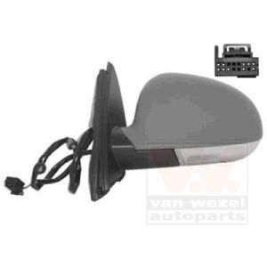 Van Wezel R&eacute;troviseur ext&eacute;rieur gauche (C&ocirc;t&eacute; conducteur) VW JETTA III (08/2005 - 10/2010)