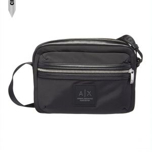 Image de Armani Exchange Sac messenger homme noir