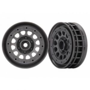 Traxxas Jantes Chromees Gris Anthracite Method 105 1.9 (X2)