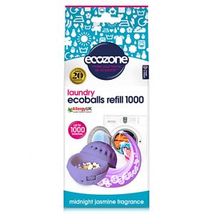 Image de Ecozone Ecoballs Recharge 1000 Lavages - Midnight Jasmine