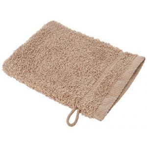 De Witte Lietaer 6 Gants de toilette Collection H gris taupe