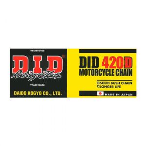 D.I.D Chaîne moto 142 maillons RJ 420D(B&B)