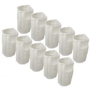 Vhbw 10x Filtre remplacement pour G&uuml;de 55158 pour aspirateur &agrave; copeaux