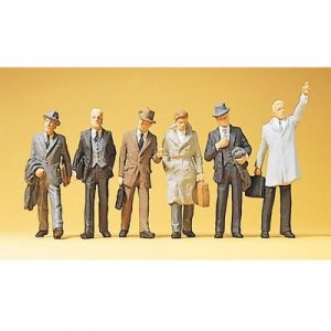 Preiser Modélisme HO : Figurines - Hommes d'affaires