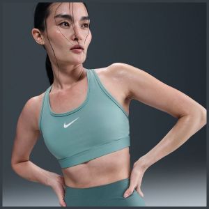 Nike Swoosh à maintien normal, pointure Small - ['Vert'] - Taille Small