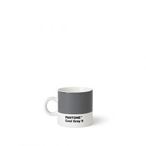 Image de Pantone Tasse à expresso - 120 ml - Porcelaine - Gris Frais 9