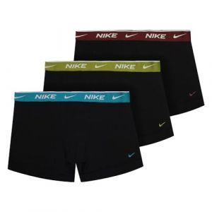 Nike Pack de 3 Boxers Homme - Black, Black - Taille L
