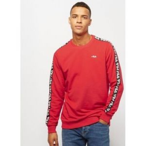 Image de FILA Sweat-shirt Sweat col rond avec bandes AREN rouge - Taille EU S