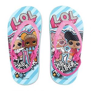 Image de Artesania cerda 2300004275 Sandales Premium LOL pour Fille - Rose - Rose Bleu, 27 EU EU