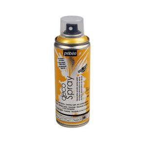 Pebeo Peinture en bombe decoSpray 200 ml 868 - Nacré or