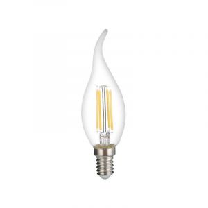 Optonica Ampoule LED C35 Flamme Coup de Vent Filament 4W Dimmable E14 Blanc Chaud 2700K