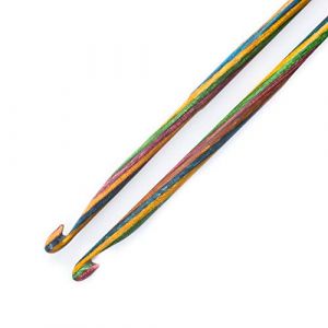 Knitpro KP20727 Symphonie Crochet Tricot Double Fin Bois Multicolore 22 x 0,6 x 6,5 cm