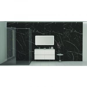 Profil&eacute; de panneau mural finition rectangulaire noir 4mm