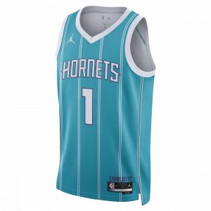 Image de Jordan Maillot Dri-FIT NBA Swingman Charlotte Hornets Icon Edition 2022/23 - Bleu - Taille M - Male