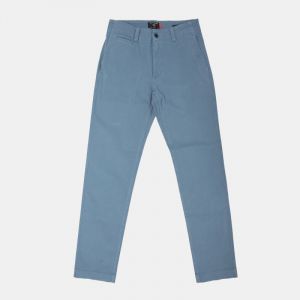DOCKERS Pantalon chino slim Alpha bleu en coton